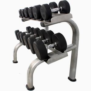 Haltères en caoutchouc à tête ronde, vibromasseur à <span class=keywords><strong>poids</strong></span> <span class=keywords><strong>fixe</strong></span> - Product Image 5