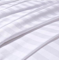 Usine en gros coton satin literie tissu 100% coton peigné tissu rouleau