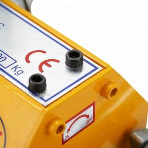 Levantamiento de acero redondo o tablero de acero Elevador de imán permanente de 1 tonelada Factor DE SEGURIDAD DE 3 veces - Product Image 4