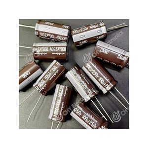 Nichicon 100UF 250V original new CA series electrolytic <b>capacitor</b> 100UF 250V <b>capacitor</b> - Product Image 1