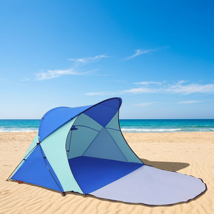 Carpa de Una Habitación de Apertura Rápida, Totalmente Automática, con Camuflaje, para Verano y Tres Estaciones |   Sombrilla Plateada para <span class=keywords><strong>Playa</strong></span>, Protección UV, para Senderismo y Camping - Product Image 3