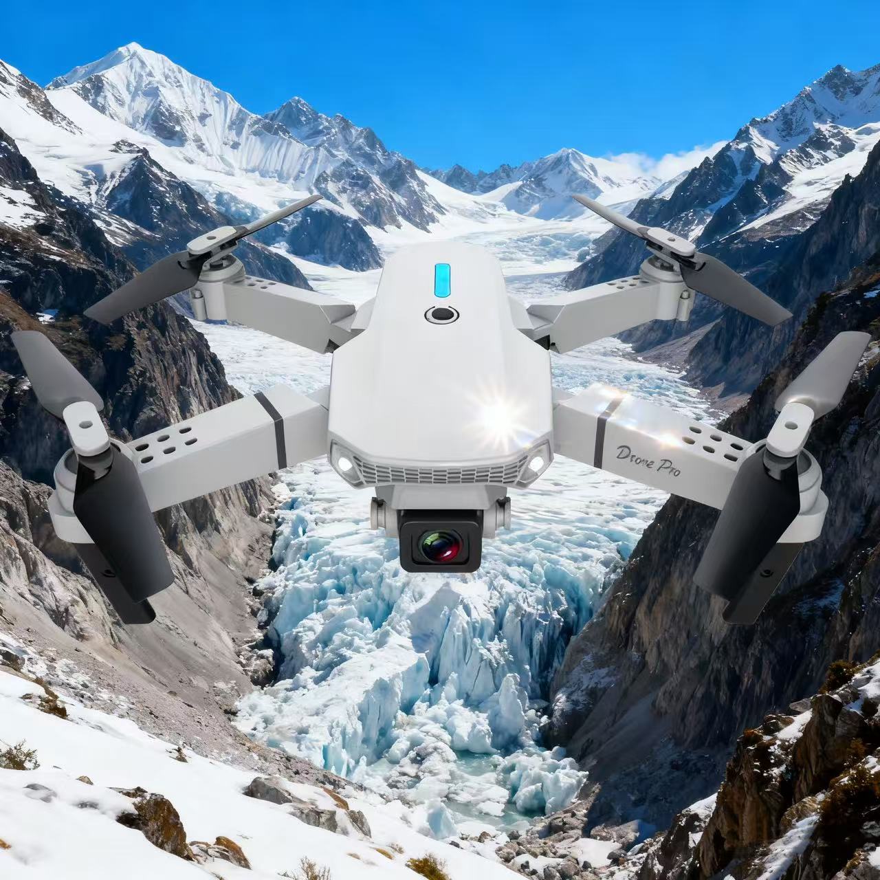 Factory Direct E88Pro Drone Aerial Photography High-Definition Remote Control Aircraft Dual-Camera Plastic Color Box Packaging