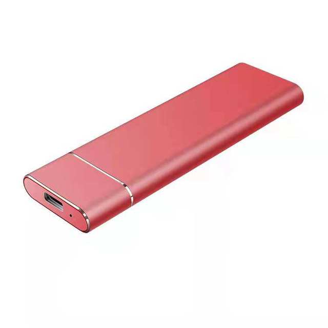 2TB Portable External SSD with Metal Shell USB3.0 Interface for PC Desktop Use New Product