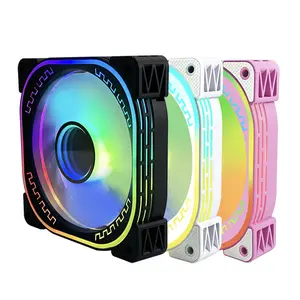 Ventilateur RGB 120mm Pc Case ATX Fans & cooling Colorful Computer 12V Gaming CPU Cooler Air ARGB Fan