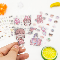 Hojas de Pegatinas Personalizadas Impresas en Papel Adhesivo Vinílico Mate Impermeable, Tamaños A4, A5 y A6, con Corte Kiss Cut para Niños
