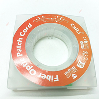 Cable de Fibra Óptica Transparente CaiLi FTTH de 0.9mm G657A2 SCUPC, Cable Óptico Invisible, Rendimiento Óptimo de Red WiFi 5G, 1 Año de Garantía