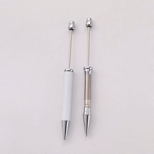 Sy52 Snowglobe Logo High Quality Metal Beadable Sublimation Ballpoint <b>Pen</b> Diy Beads - Product Image 5