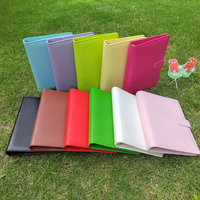 En gros : Classeur de budget A5 en PU, style Macaron, toutes couleurs, portefeuille, planificateur de trésorerie mignon, classeur irisé, pochettes pour argent en vrac, classeur de budget journalier