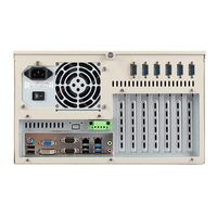 Computadora de Control Industrial ECSUU con Intel Core I7/i5/i3, 6 Puertos COM, LAN Dual, Memoria DDR4 de 32 GB, en Stock para Automatización y Redes