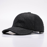 Gorra de Béisbol de Paja Tejida Transpirable de Verano para Hombre y Mujer
