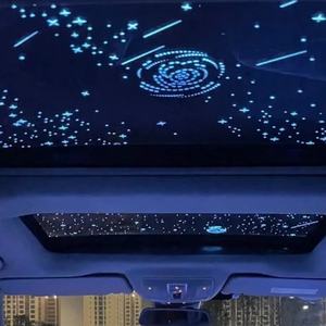 ซันรูฟรถยนต์แบบพาโนรามาพร้อมฟิล์มท้องฟ้าโรแมนติกอุปกรณ์เสริมที่มีสีสัน - Product Image 4