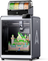 Imprimante 3D FDM K2 Plus, nouvelle vitesse élevée de 600 mm/s, nivellement automatique, connectivité WiFi/USB, garantie 1 an, usage industriel et domestique