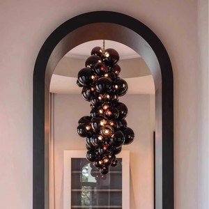 Multidot Round Multi Head <b>Chandelier</b> Led <b>Light</b> Source Gold Body 220V For Indoor Lighting - Product Image 4