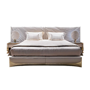 <span class=keywords><strong>Lit</strong></span> double en cuir <span class=keywords><strong>de</strong></span> vache importé <span class=keywords><strong>de</strong></span> luxe italien léger couche supérieure 1.8m Chambre à coucher principale <span class=keywords><strong>Lit</strong></span> d'art en cuir brodé <span class=keywords><strong>de</strong></span> luxe haut <span class=keywords><strong>de</strong></span> gamme - Product Image 6