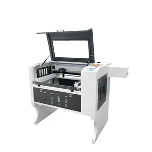 Machine de gravure laser CO2 en acier inoxydable Faith Modèle 4060 avec options de puissance 60W à 100W