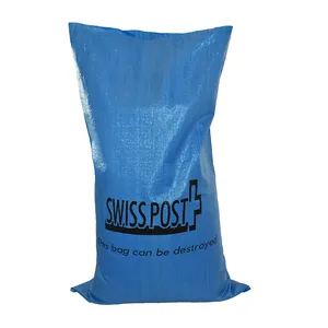 Swedish market pp woven bag mailing bag postal bag