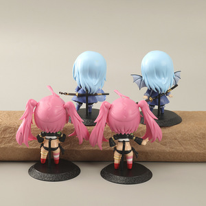 4 unids/set 9CM Anime esa vez me reencarné como figuras de limo <span class=keywords><strong>Rimuru</strong></span> Benimaru Shuna Shion Anime figura juguetes figurita - Product Image 4