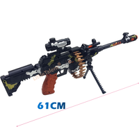 Meilleure vente de pistolets laser super infrarouge b/o tir électrique en plastique sniper enfants pistolet jouet avec lumière et son