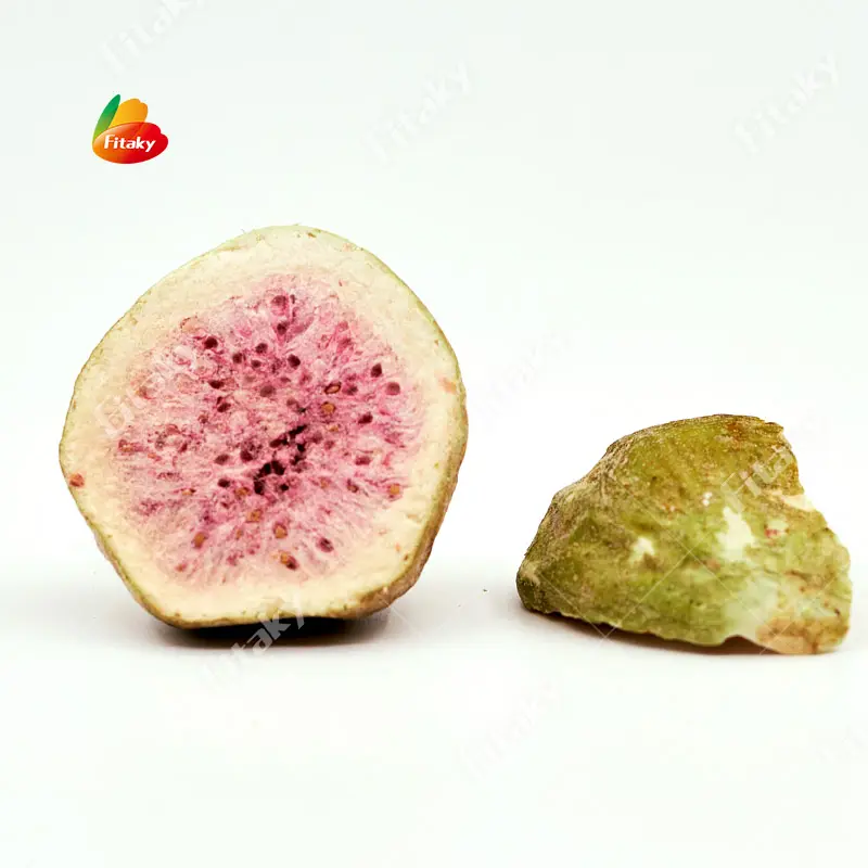 Makanan ringan lezat FD Fig beku buah ara kering kepingan figur kering beku
