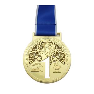 Trophées, médailles et plaques de sport personnalisés innovants en aluminium ajouré – Impression typographique écologique - Product Image 1