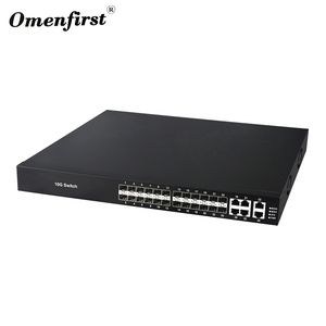 24 puertos 1000M SFP 4 10g puertos escalables Witch 10g Conmutador gestionado Convergencia óptica Conmutador PoE de red Ethernet Gigabit de 6 puertos - Product Image 2