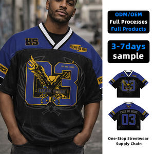 Camiseta de Hombre Personalizada de Alta Calidad, 200g, Estilo Jersey, Holgada, Formal, con Estampado de Camuflaje, Malla Transpirable y Letras Serigrafiadas - Product Image 1