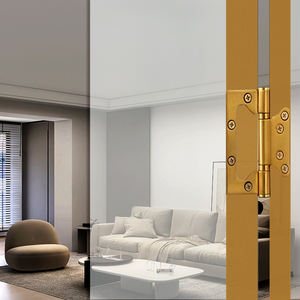 บานพับประตูไม้แบบพับได้สำหรับห้องนอนสีดำเทาบานพับบานพับบานพับผีเสื้อแบบเงียบ4นิ้วทันสมัยผลิตในประเทศจีน - Product Image 6