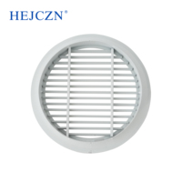 Diffuseur d'air rond en aluminium pour climatisation HVAC, grille linéaire à fentes, grille d'aération ronde, capuchon de diffuseur d'air
