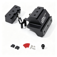 Support de fixation en alliage d'aluminium de haute qualité pour projecteur de poteau A, pour accessoires de montage de phare de travail LED sur capot de pick-up GWM Cannon Poer Pao
