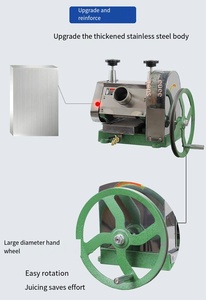 Manual <b>Juice</b> <b>Extractor</b> Machine Commercial Stainless Steel Ginger Press Juicer - Product Image 5