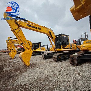 Excavadora Usada de Alta Calidad Komatsu PC220LC, Excavadora de Orugas de 22 Toneladas, Maquinaria de Construcción de Segunda Mano en Buenas Condiciones, Pocas Horas de Uso - Product Image 2