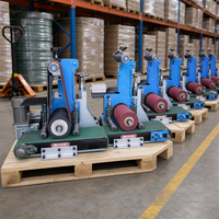 Machine automatique de débavurage et de polissage des métaux, équipement de meulage de surface pour tôles plates, pour l'élimination de la rouille