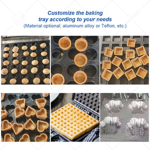 Machine semi-automatique à croûtes de tartelettes aux œufs OCEAN, machine à fabriquer des tartelettes aux œufs, machine à presser les coquilles de tartelettes aux œufs - Product Image 3