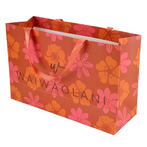 Carta con gioielli di marca marrone imballaggio manici di ringraziamento in cartone vendita al dettaglio di lusso Kraft Business porta abiti da Shopping bag di carta - Product Image 1