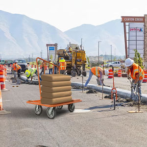 لوحة JH-Mech عربة دوللي سطح السفينة وعجلات دوارة الثقيلة عربة دريوال بعجلتين - Product Image 3