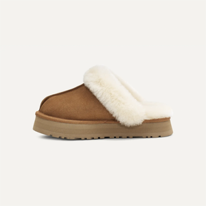 Pantofole Classiche da <span class=keywords><strong>Donna</strong></span> di Marca, Casual, Invernali, Calde con Pelliccia, per Uso Esterno, <span class=keywords><strong>in</strong></span> <span class=keywords><strong>Pelle</strong></span>, Comode e Calde - Product Image 2