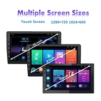 Zmecar Android 10 Autoradio de voiture Système Android Alpine Autoradio Lecteur Dvd Écran tactile 7 pouces Carplay 1 Din Android Car Dvd Pl