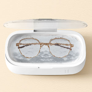 45KHz電動超音波メガネ＆ジュエリークリーナー、Type-Cミニマシン、340mlタンク容量、家庭用 - Product Image 1