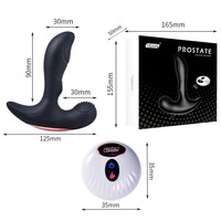 Masseur de prostate électrique entièrement automatique pour hommes, plug anal pour adultes, jouet sexuel en gros