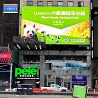 Paneles de Pantalla LED Publicitarios a Todo Color, Programables, Impermeables, SMD P2.5 de 2.5mm