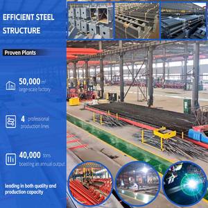 Magazzino in Struttura d'Acciaio, Officina a Installazione Rapida, Certificato CE per Uso Industriale - Product Image 5