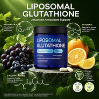 Glutathion liposomal en capsules, marque privée, 60 capsules, antioxydant, bien-être cellulaire, complément alimentaire OEM/ODM