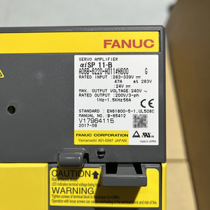Amplificateur servo FANUC A06B-6220-H011 # H600 AiSP 11-B Équipement industriel en aluminium automatisé fabriqué au Japon Garantie d'un an - Product Image 1
