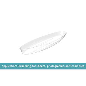 मिico कारखाने की बिक्री पूरी तरह से पारदर्शी 2 ~ 3 व्यक्ति karka प्लास्टिक रोइंग नौकाओं पारदर्शी कैन्यो - Product Image 2