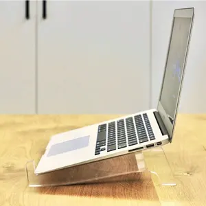 Горячая Распродажа 2021, акриловая подставка для ноутбука со съемным столом для офиса и домашнего использования