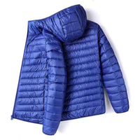 Vestes d'hiver pour hommes YZ, doudoune, vêtements d'extérieur, vêtements, vestes, manteau d'hiver, léger, fermeture éclair