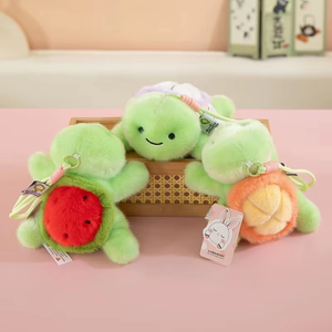 Llavero de Peluche con Forma de Tortuga, Colgante para Bolsa, Lindo Llavero de Tortuga, Ideal como Regalo Festivo para Niños y Niñas - Product Image 4