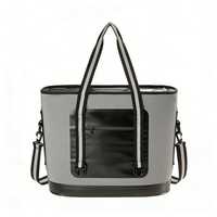 Sac isotherme souple moderne en TPU de haute qualité, étanche, pour camping, pique-nique, déjeuner, avec logo personnalisé, portable, anti-fuite, pour la pêche et les canettes