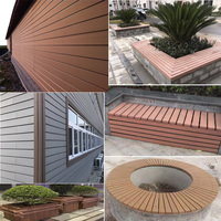 Panneaux de terrasse extérieurs en bois composite Wpc de qualité supérieure résistants aux intempéries