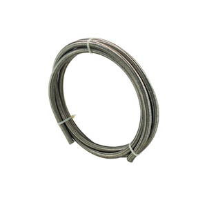 Tuyau de carburant tressé en acier inoxydable, diamètre intérieur de 17,5 mm, longueur de 5 mètres avec 10 connecteurs pour mise à niveau et modernisation - Product Image 2